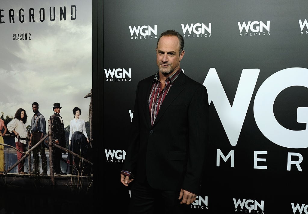 Actor Chris Meloni attends the photo call for WGN America's 'Underground' and 'Outsiders'