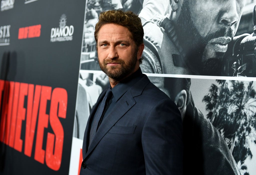 Gerard Butler attends the premiere of STX Films
