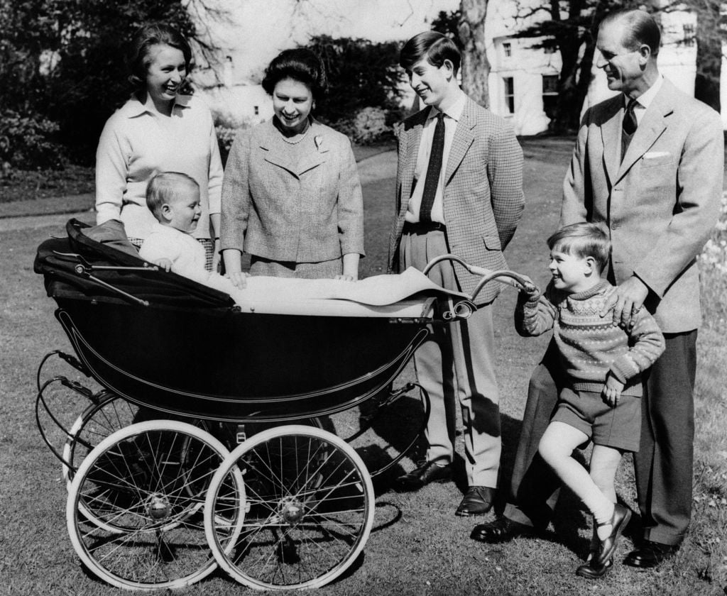 British Royal family including philip, charles, elizabeth, andrew, anne and edward