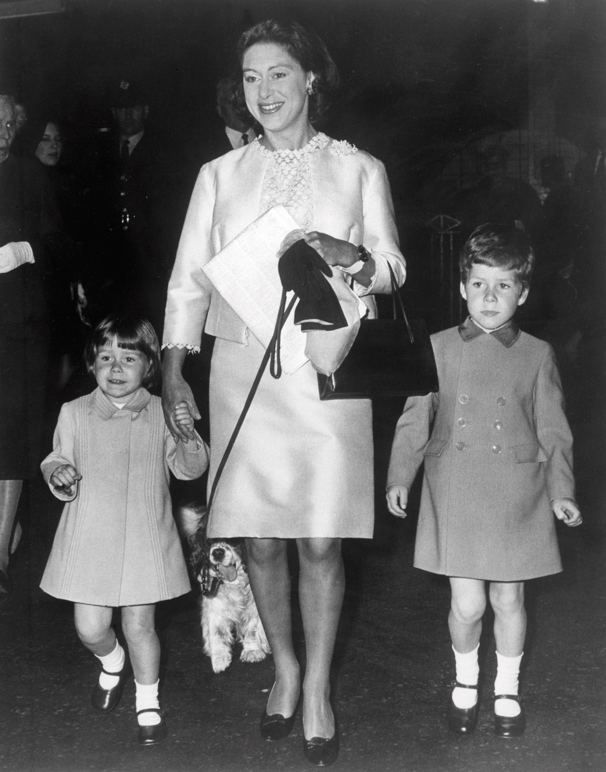 Princess Margaret with her children