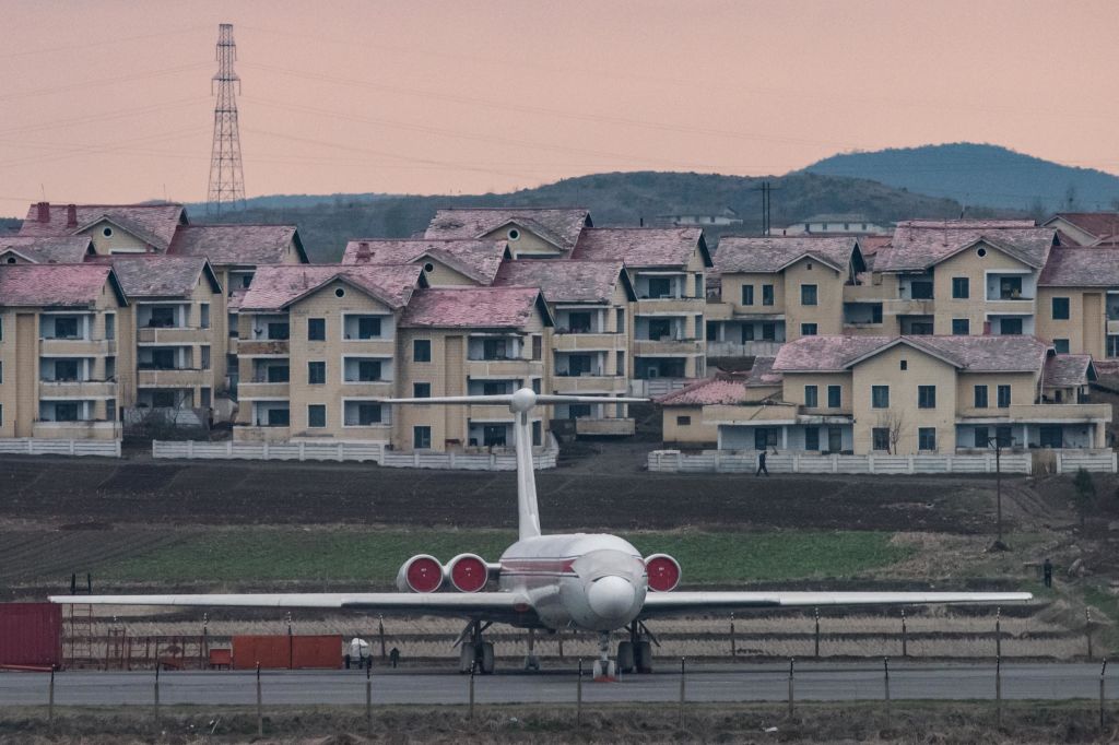 North Korea Pyongyang airport