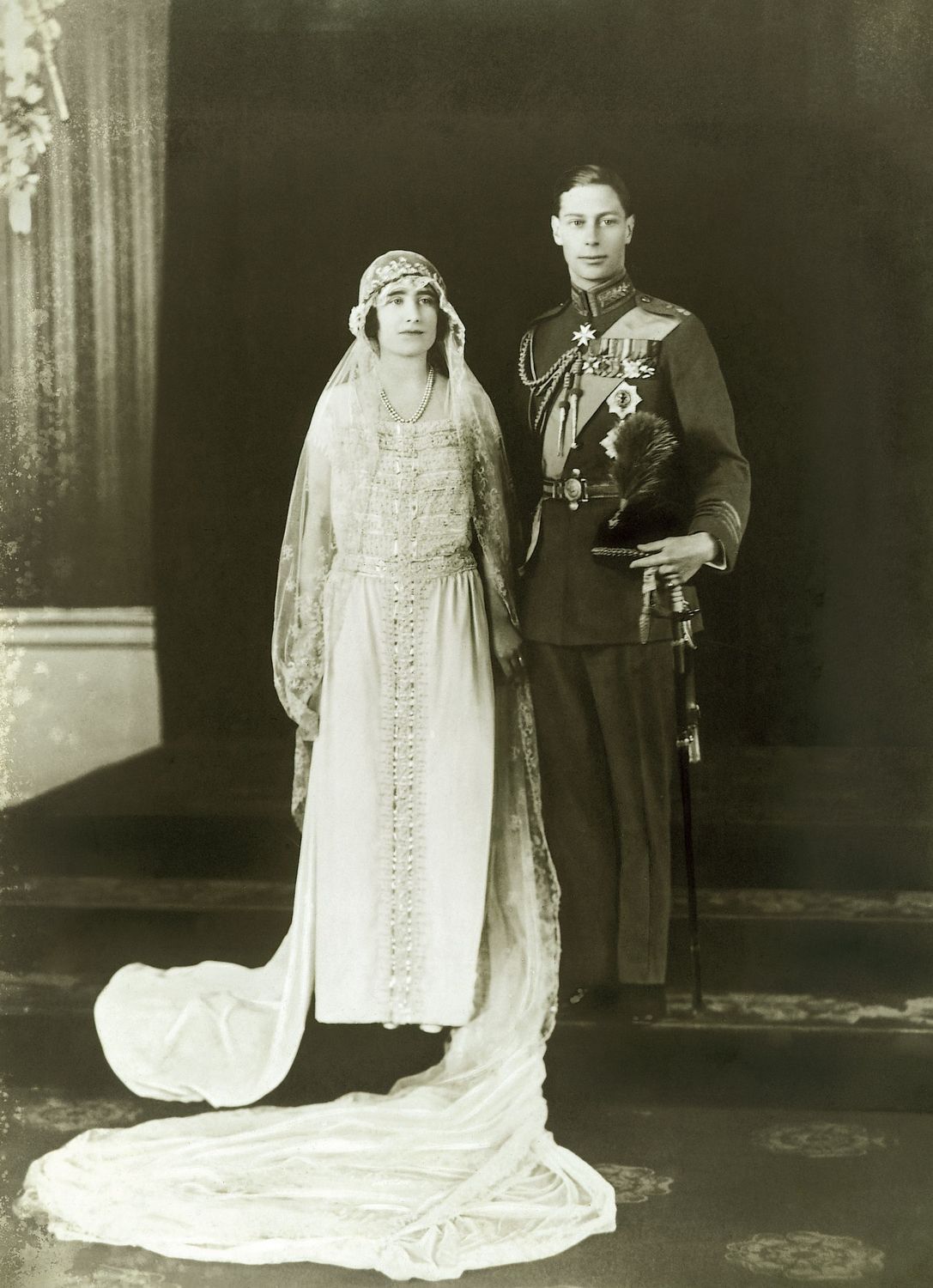 Queen Elizabeth Lyon Bowes and Duke of York
