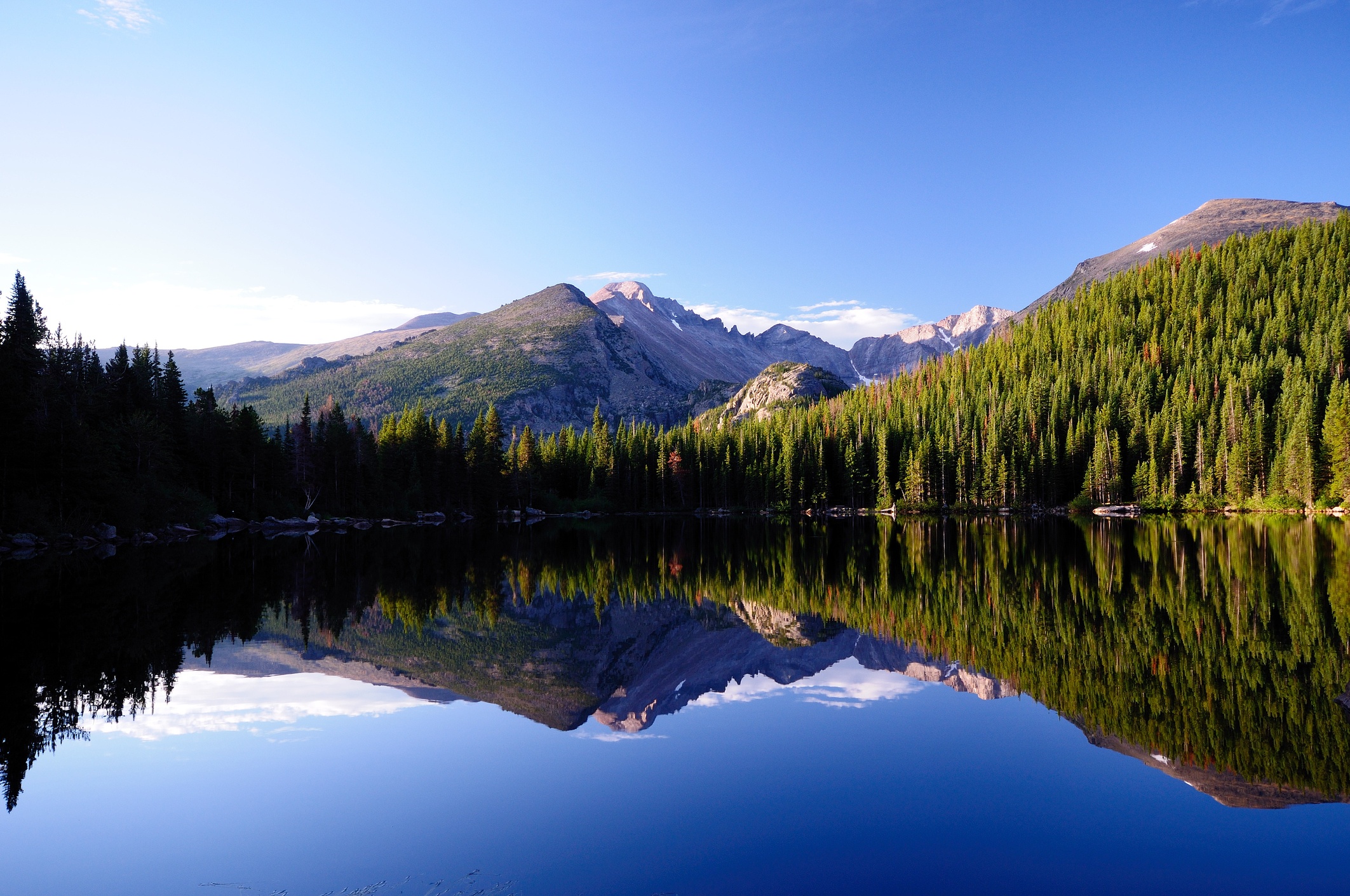 Bear lake Rocky Mountain National Park