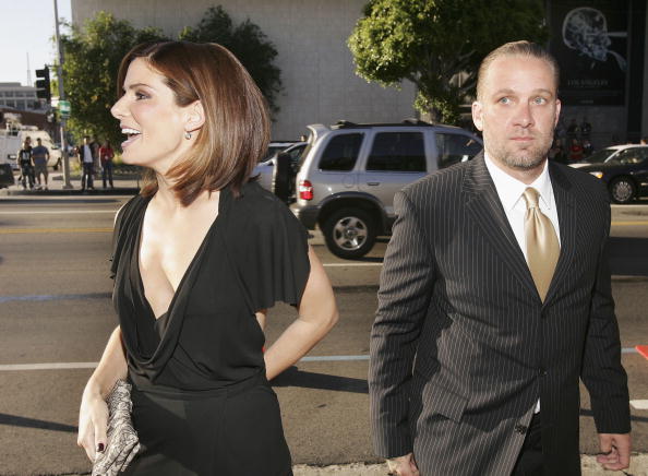 Actress Sandra Bullock and husband Jesse James Actress Sandra Bullock and husband Jesse James