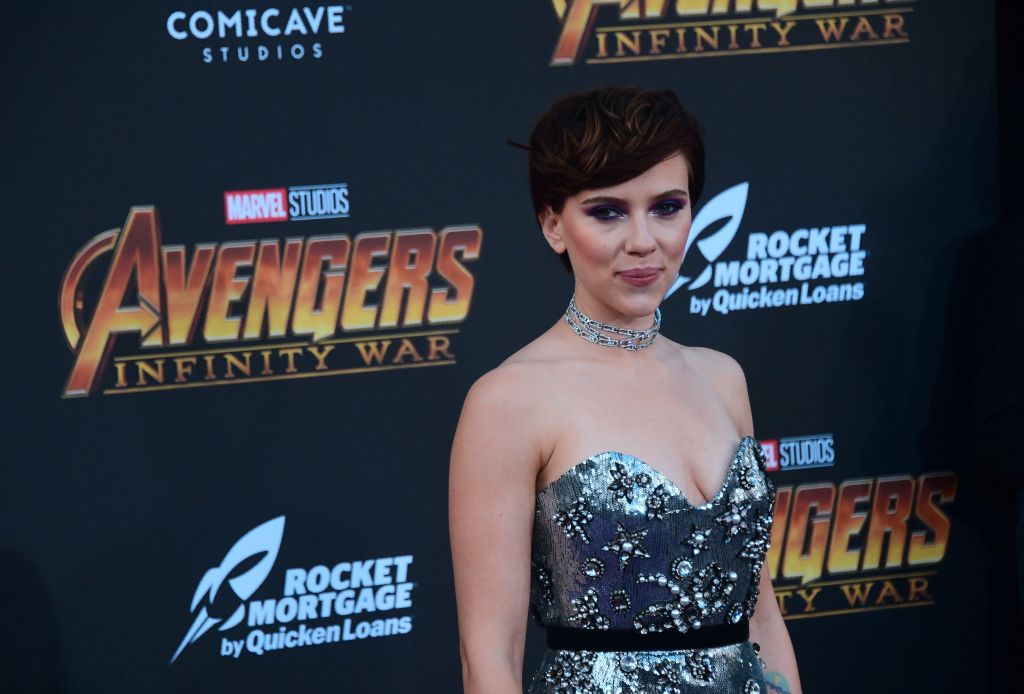 Scarlett Johansson premiere of avengers