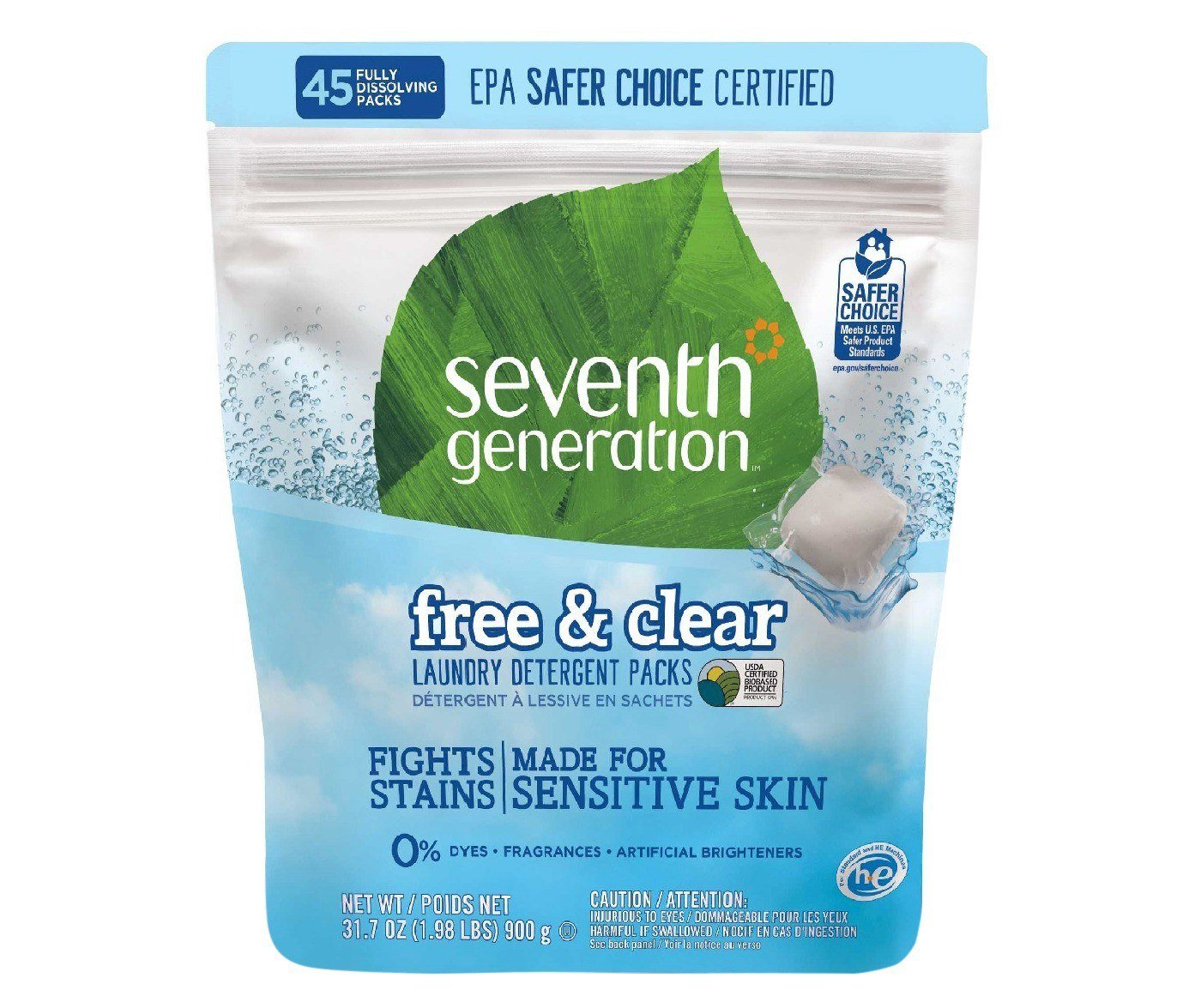 Seventh Generation™ Free & Clear Laundry Packs