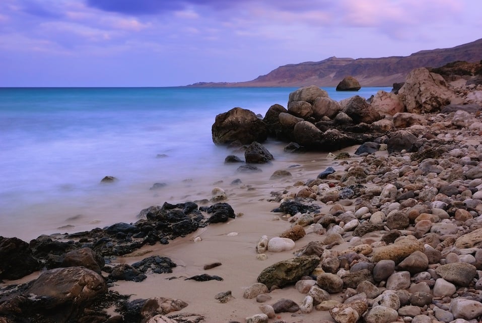 Aden gulf coast, Yemen