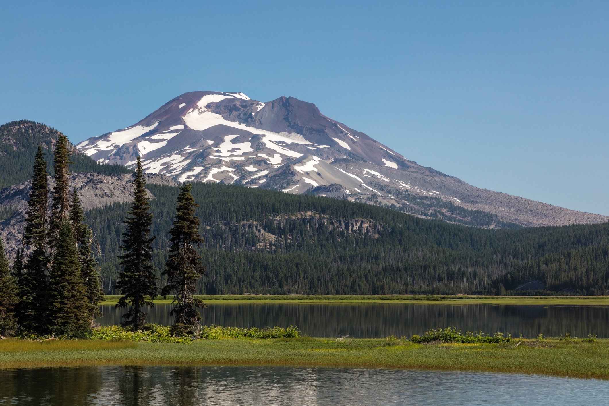 Summer Morning at Sparks Lake, Oregon