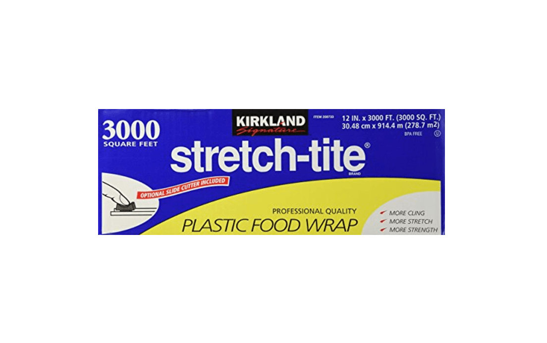 Stretch tite plastic wrap