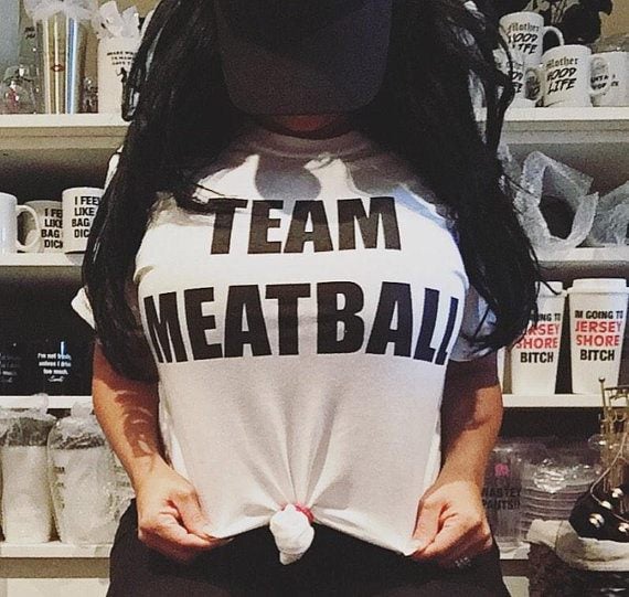 Team Meatball snooki shirt