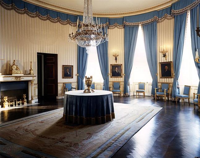 The Blue Room white house