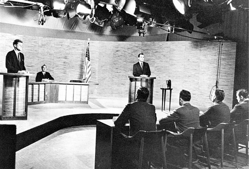 The Kennedy and Nixon debate The Kennedy and Nixon debate