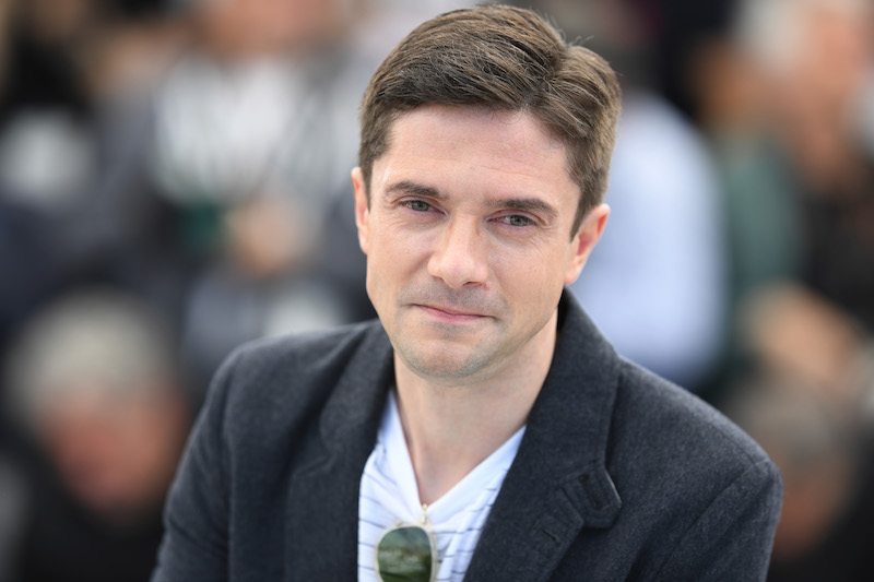 Topher Grace at the Cannes Film Festival. Topher Grace at the Cannes Film Festival.