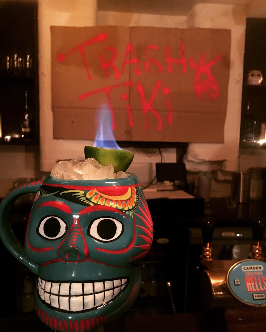Trash tiki
