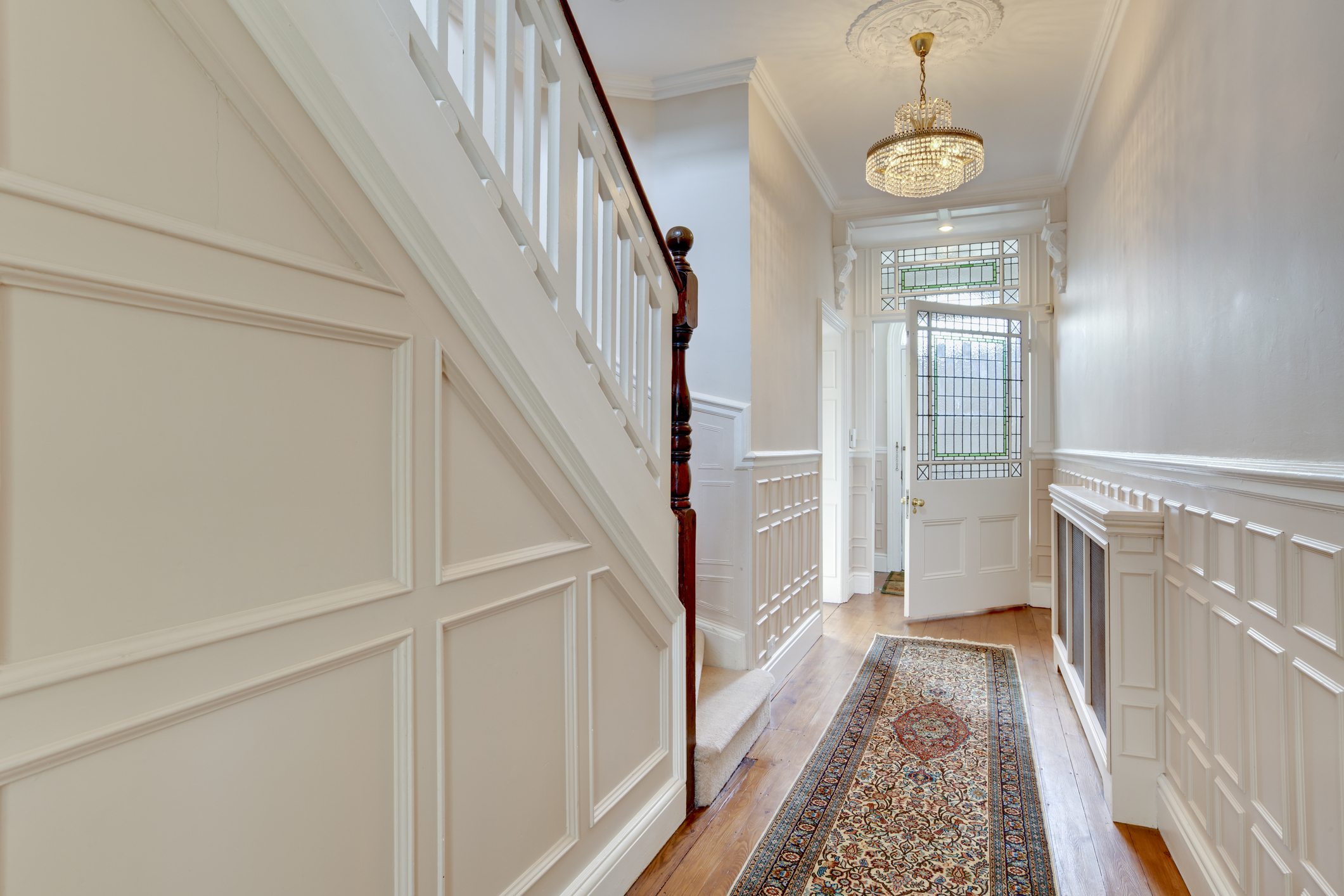 Victorian hallway