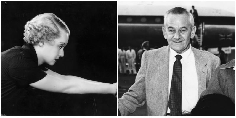 Bette Davis and William Wyler composite image Bette Davis and William Wyler composite image