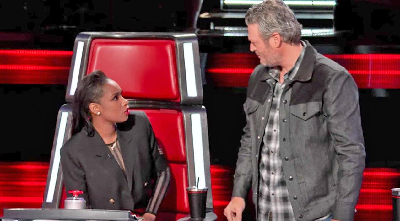 Jennifer Hudson and Blake Shelton