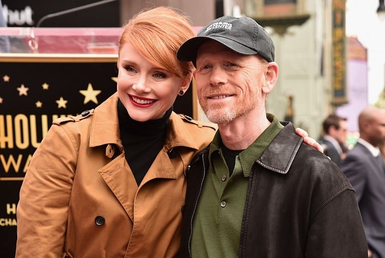 Bryce Dallas Howard and Ron Howard Bryce Dallas Howard and Ron Howard