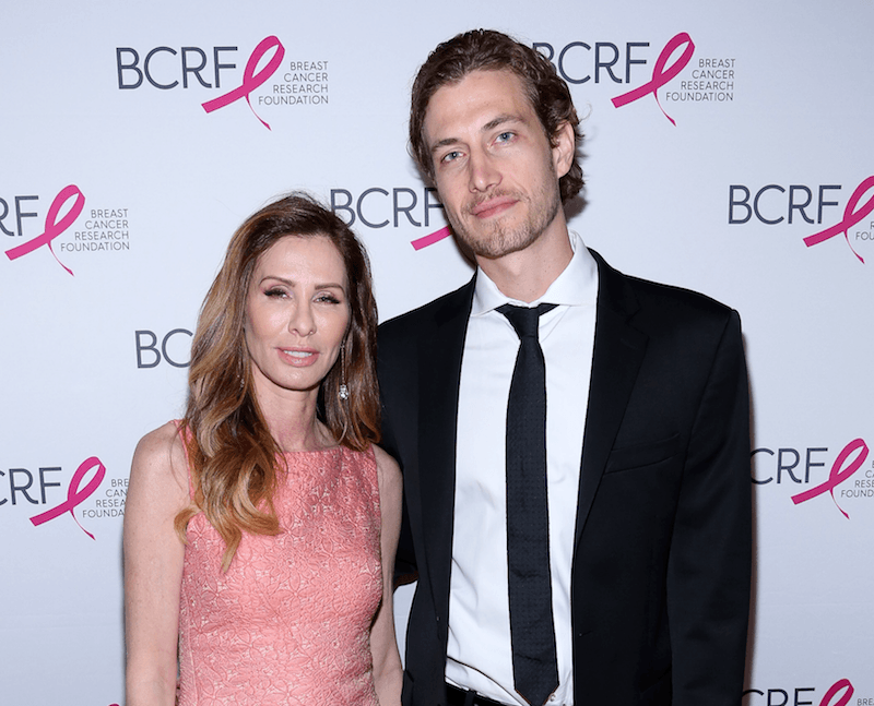NEW YORK, NEW YORK - APRIL 12: Carole Radziwill (L) and guest attend 2016 Breast Cancer Research Foundation Hot Pink Party at The Waldorf=Astoria on April 12, 2016 in New York City. (Photo by Rob Kim/Getty Images)