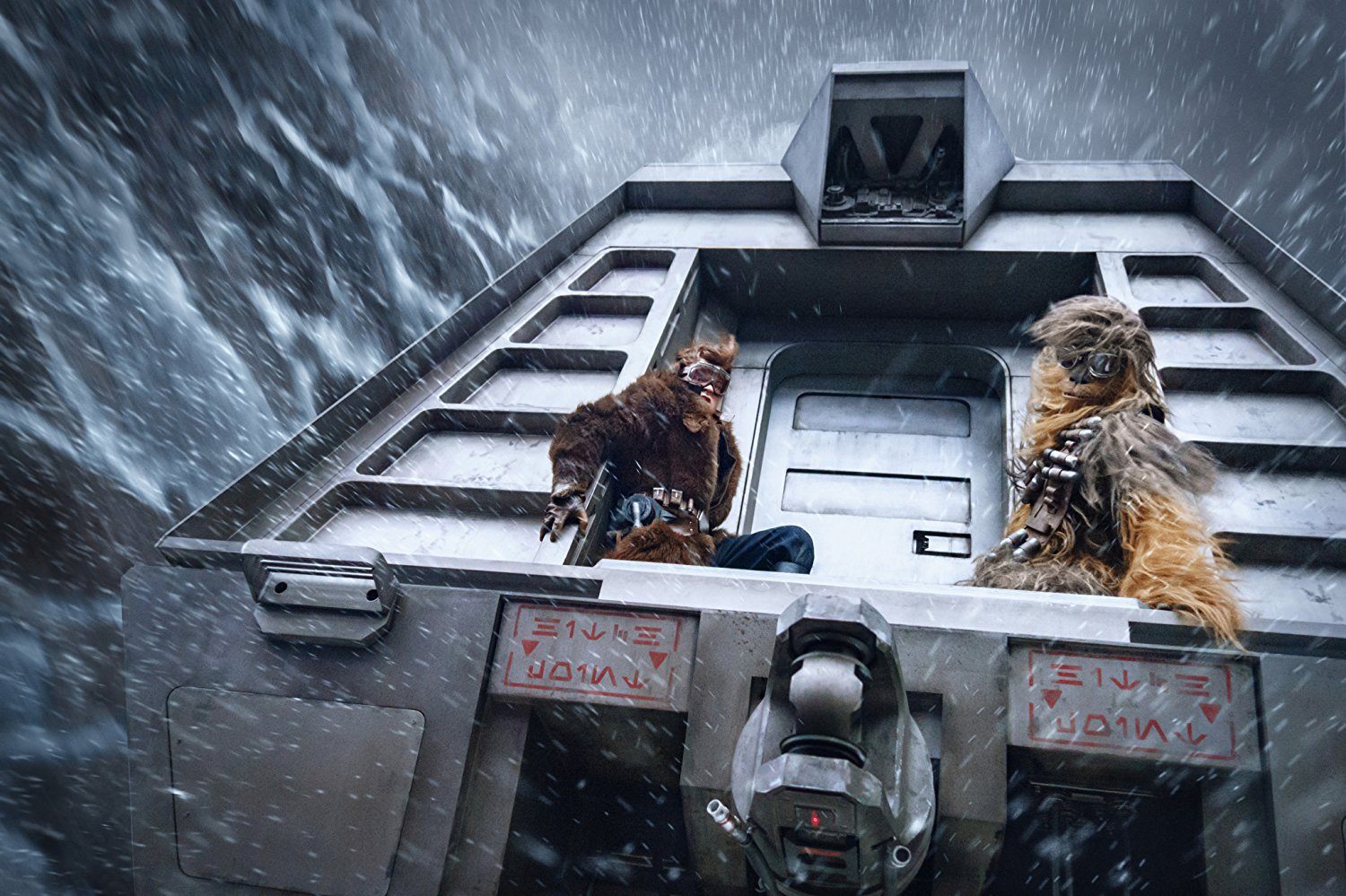 Han and Chewie in Solo: A Star Wars Story