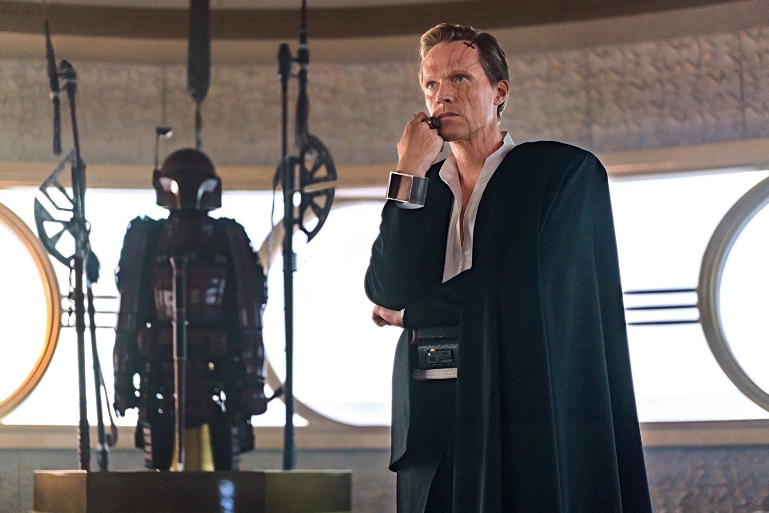 Paul Bettany as Dryden Vos in Solo: A Star Wars Story
