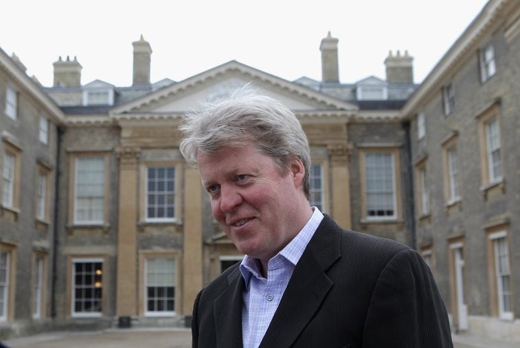 Lord Charles Spencer, the 9th Earl Spencer looks on during the Northamptonshire CCC photocall held at Althorp House on March 30, 2011 in Northampton, England. 