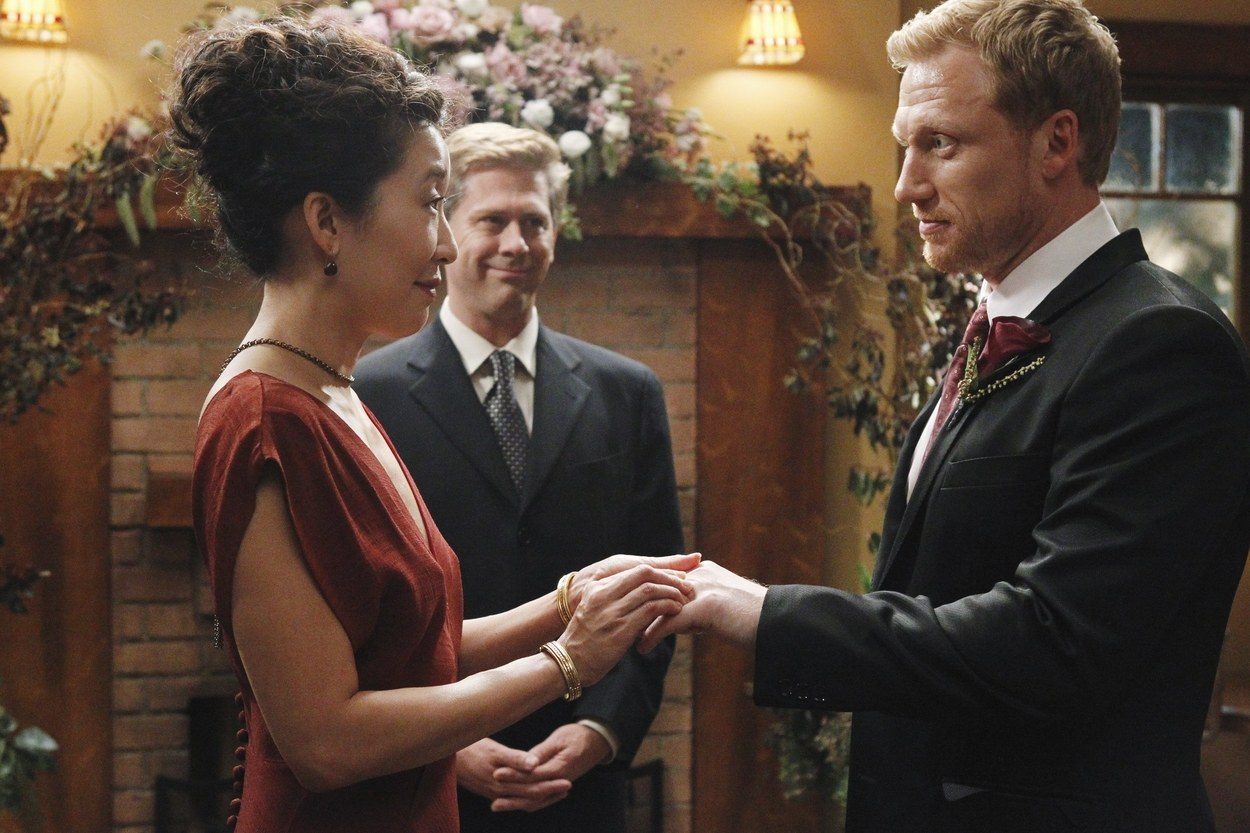 Cristina and Owen get married on Grey's Anatomy