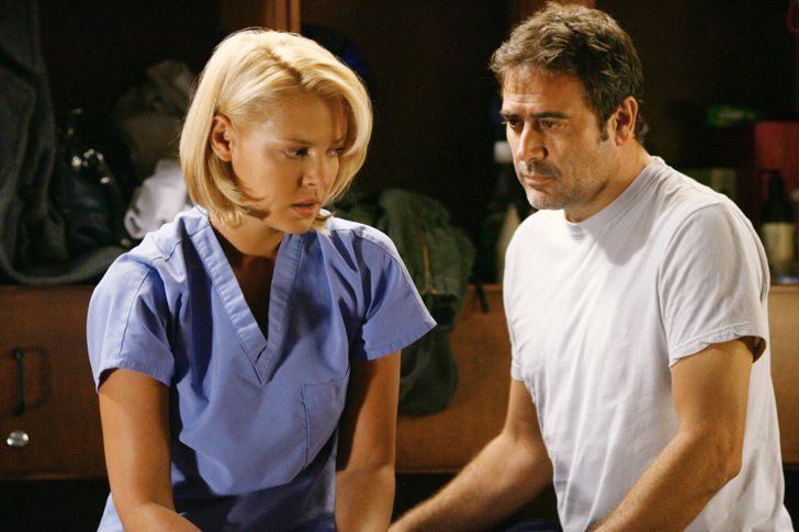 Izzie and Ghost Denny on Grey's Anatomy Izzie and Ghost Denny on Grey's Anatomy