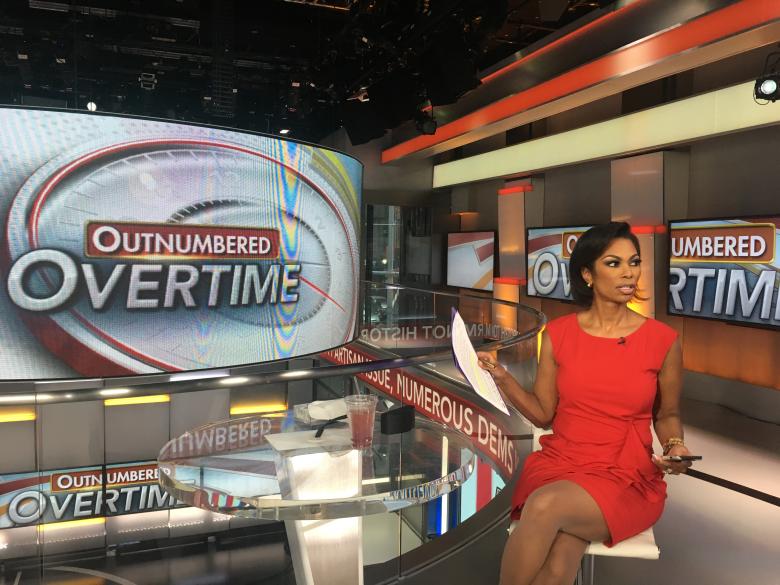 Harris Faulkner on Outnumbered Overtime on Fox Harris Faulkner on Outnumbered Overtime on Fox