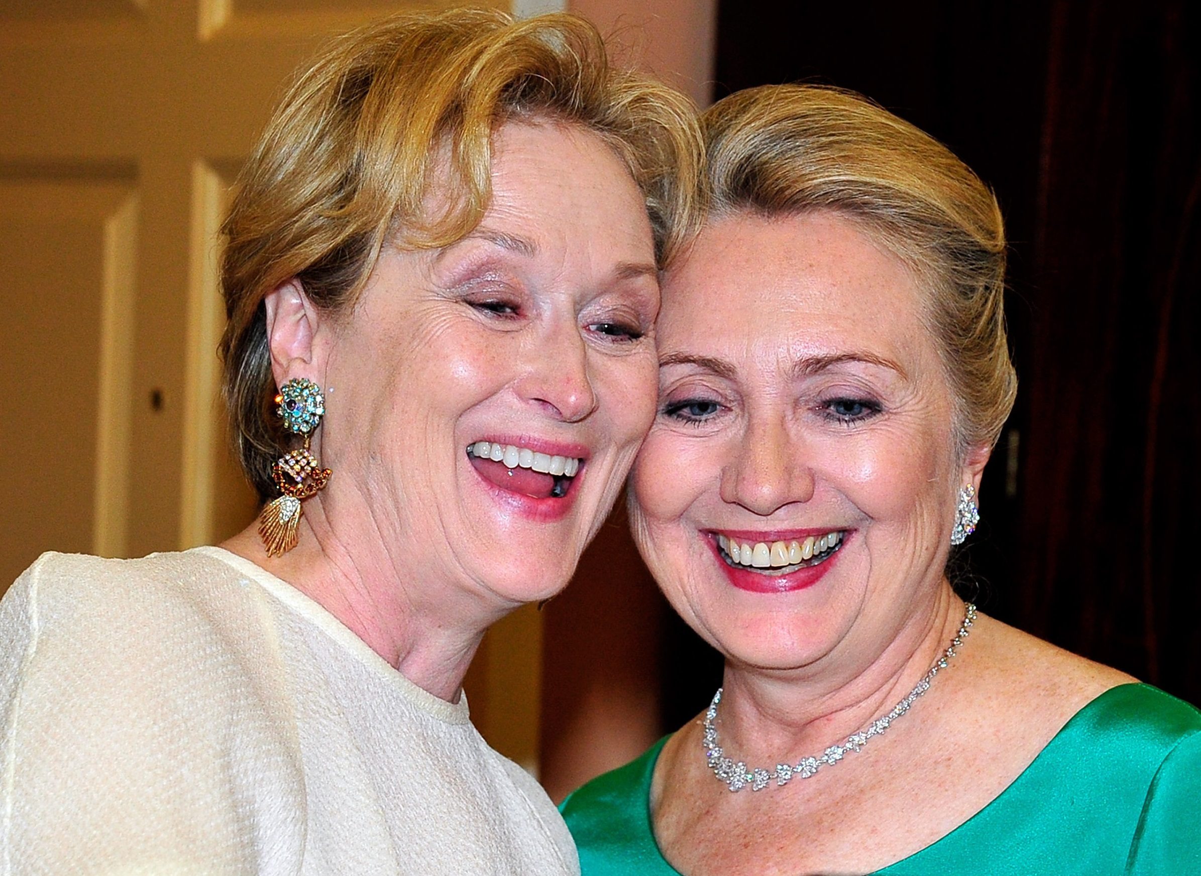 Meryl Streep and Hillary Clinton Meryl Streep and Hillary Clinton