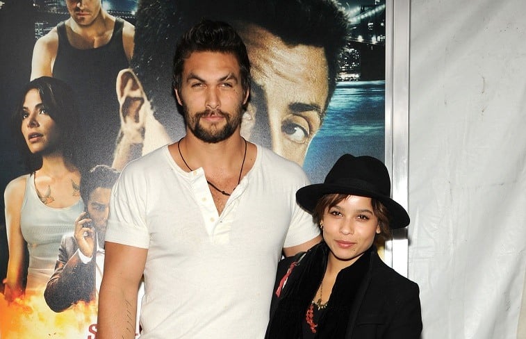 Jason Momoa and Zoe Kravitz Jason Momoa and Zoe Kravitz