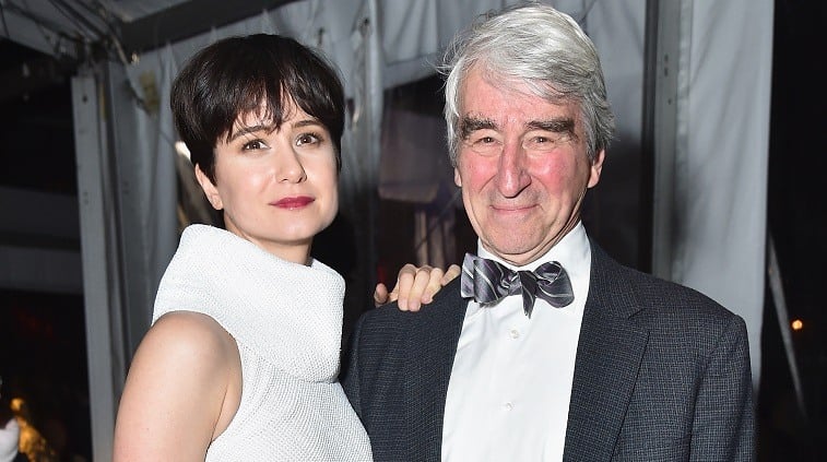 Katherine Waterston and Sam Waterston Katherine Waterston and Sam Waterston