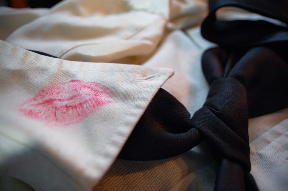Lipstick stain