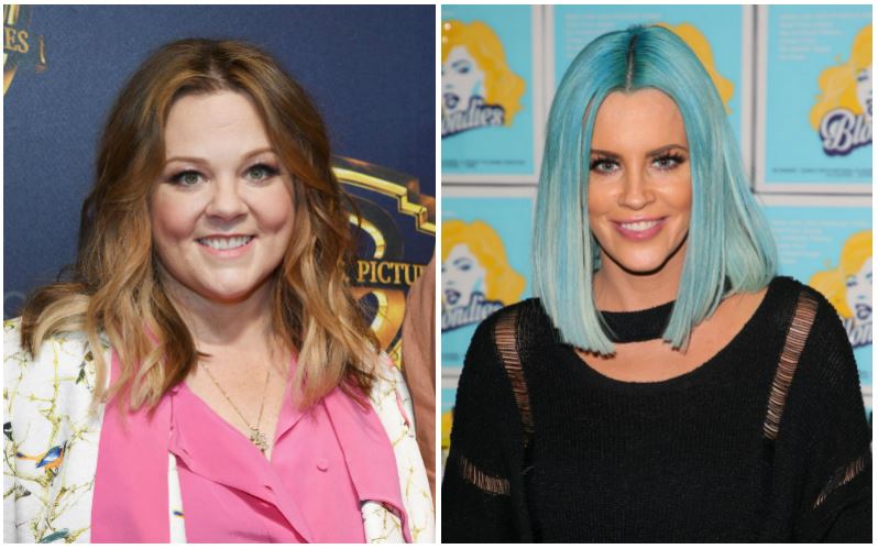 Melissa McCarthy and Jenny McCarthy composite image