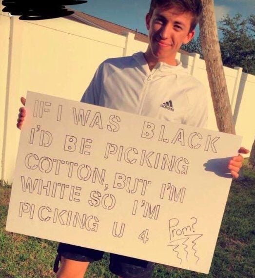 These Are The Worst And Most Racist Promposals In America