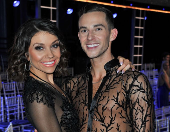 Adam Rippon and Jenna Johnson Adam Rippon and Jenna Johnson