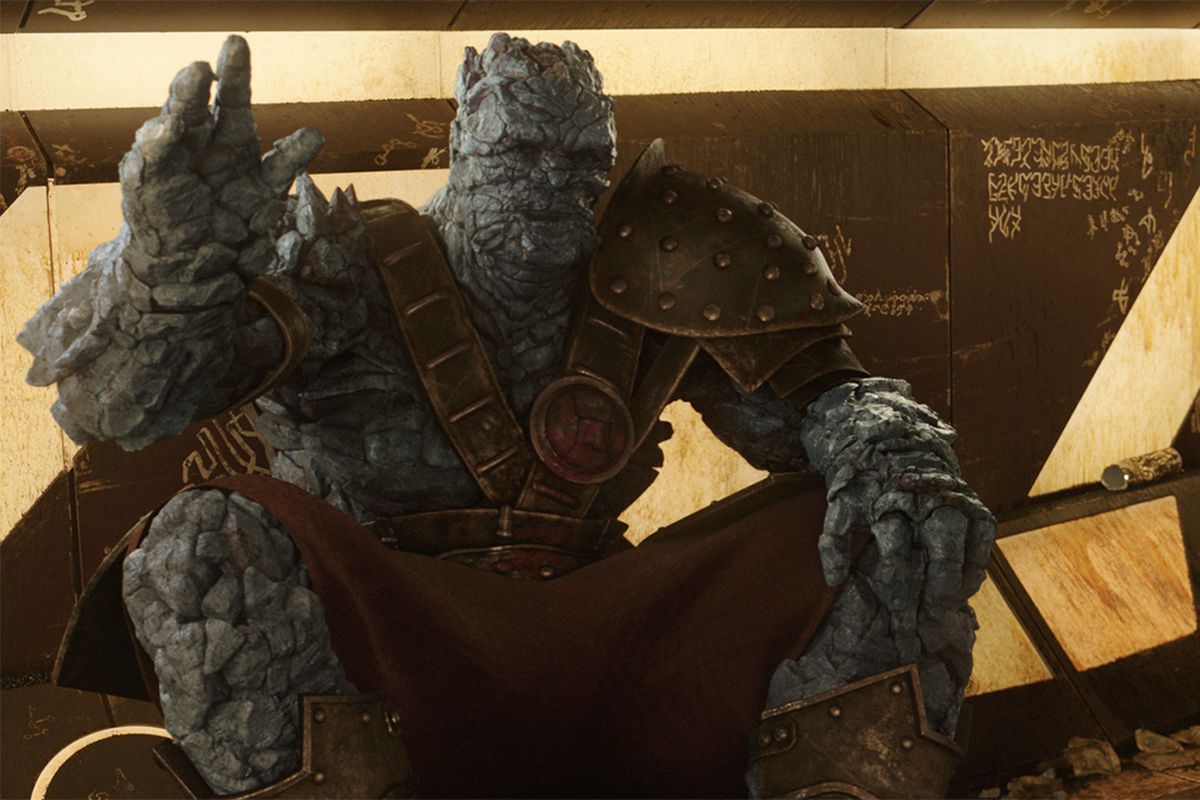 Korg in Thor: Ragnarok Korg in Thor: Ragnarok