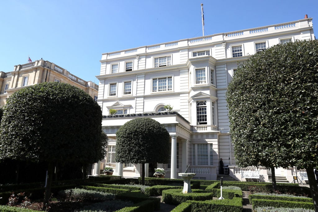 A general view of Clarence House A general view of Clarence House