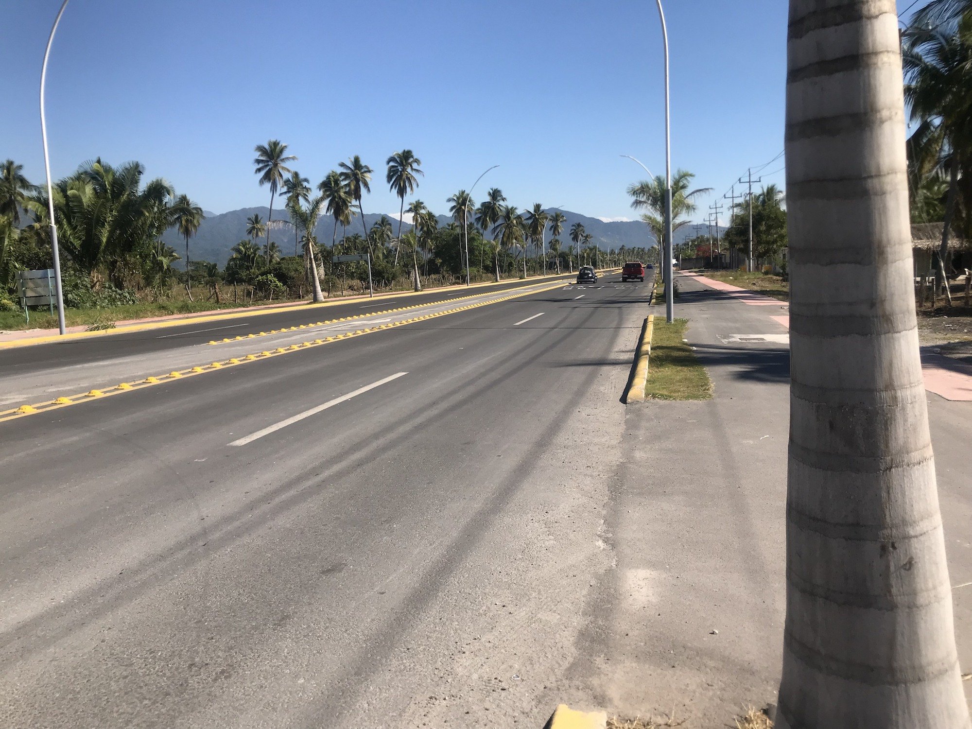 A roadway in Tepic, Mexico