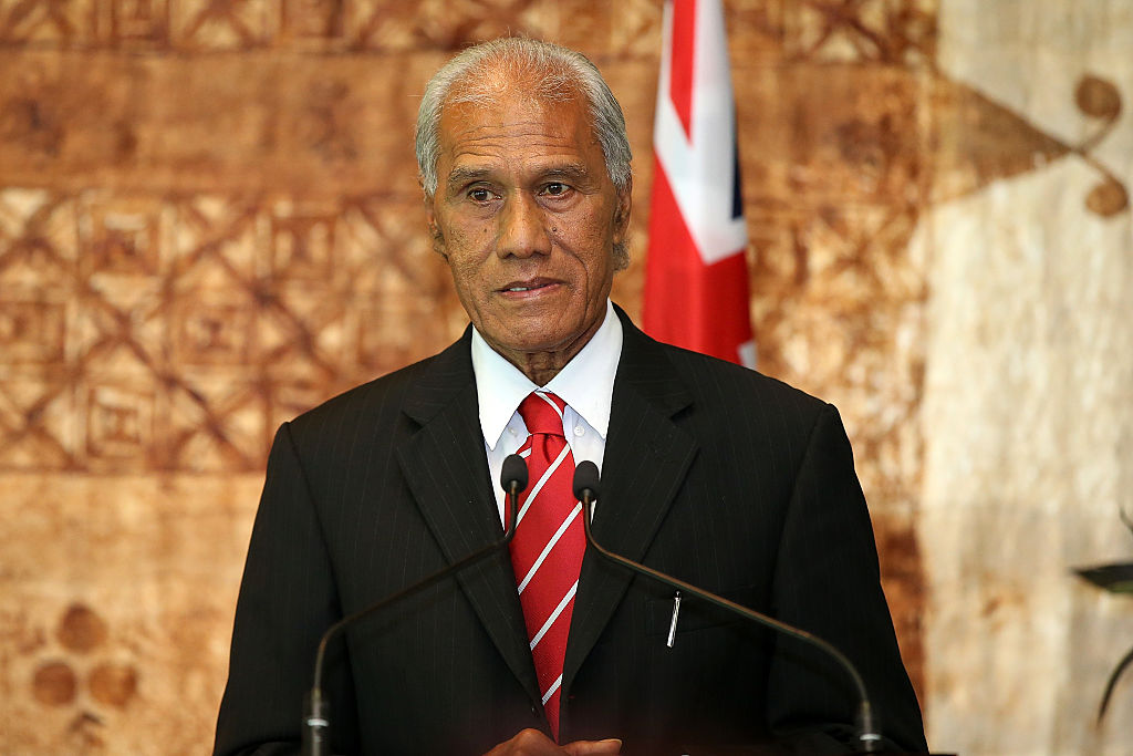 Tongan PM Samuela 'Akilisi Pohiva Visits New Zealand