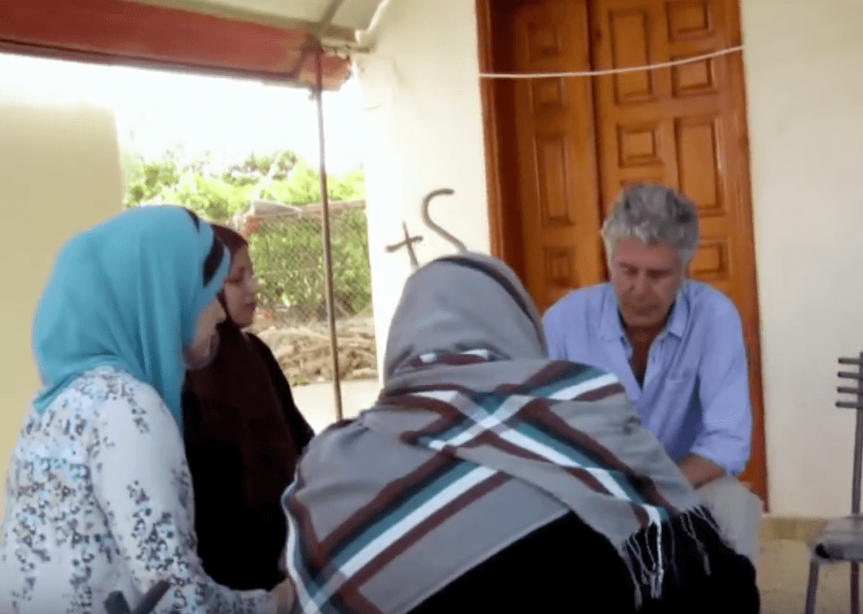 Anthony Bourdain Gaza