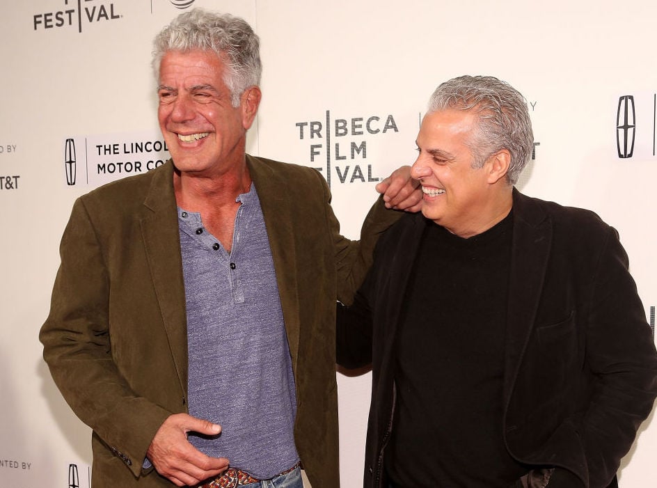 Anthony Bourdain and Eric Ripert