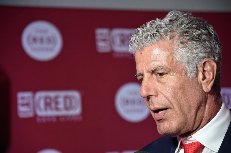 The (RED) Supper hosted by Mario Batali with Anthony Bourdain The (RED) Supper hosted by Mario Batali with Anthony Bourdain