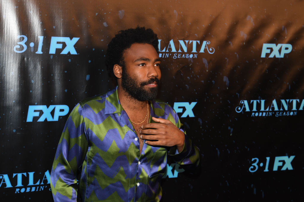 Actor/recording artist Donald Glover attends "Atlanta Robbin' Season" Atlanta Premiere