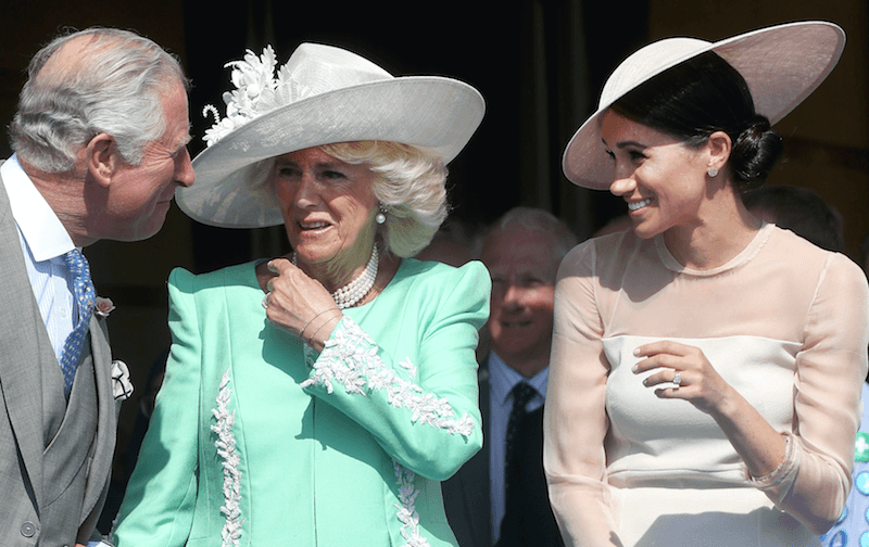 Camilla Parker Bowles and Meghann Markle