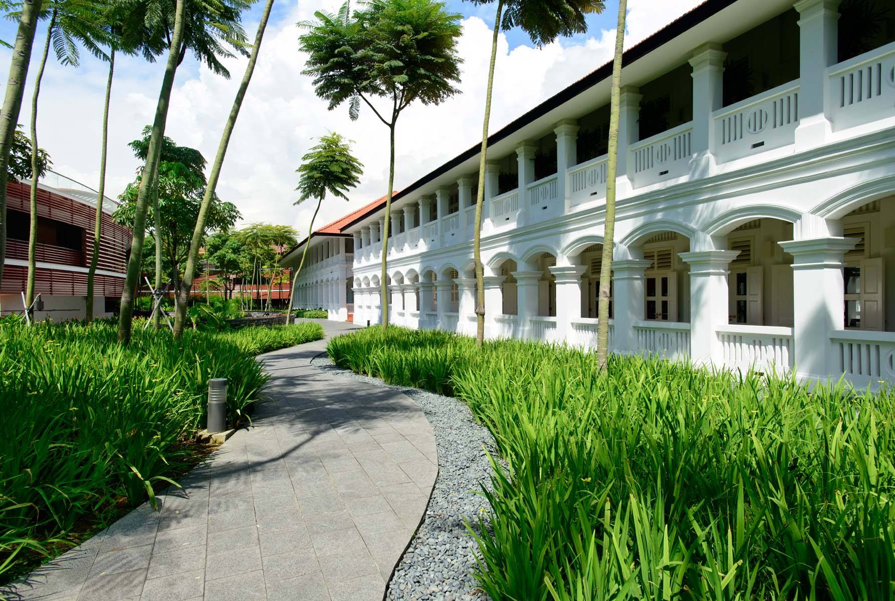 Capella hotel on Sentosa island, Singapore 