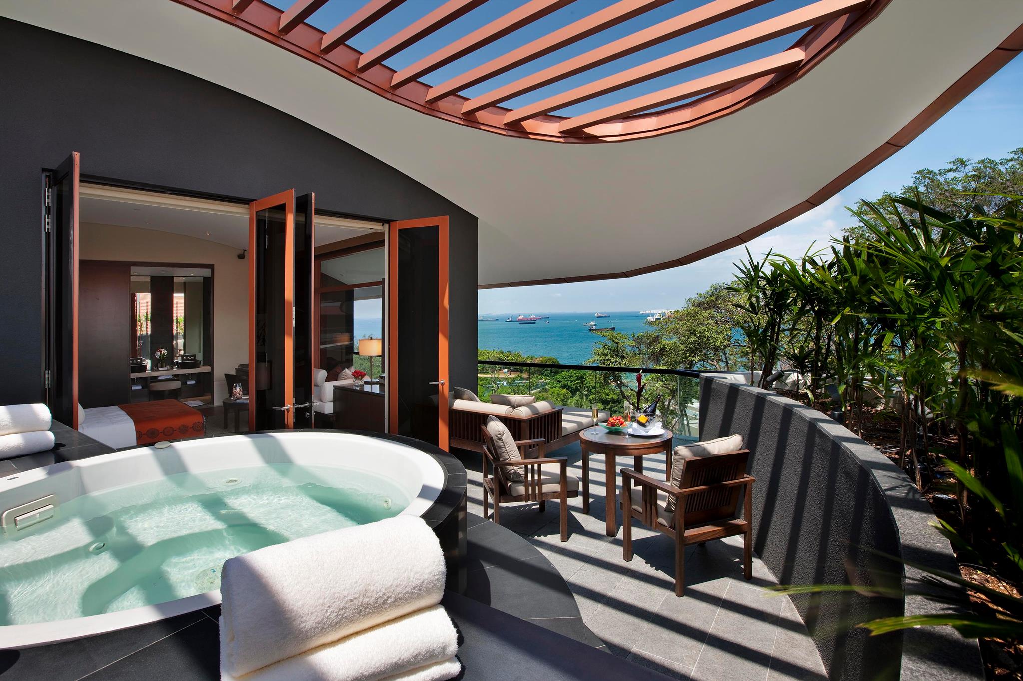 Capella Singapore Sentosa Island room
