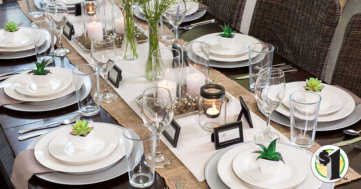 Dollar tree table setting