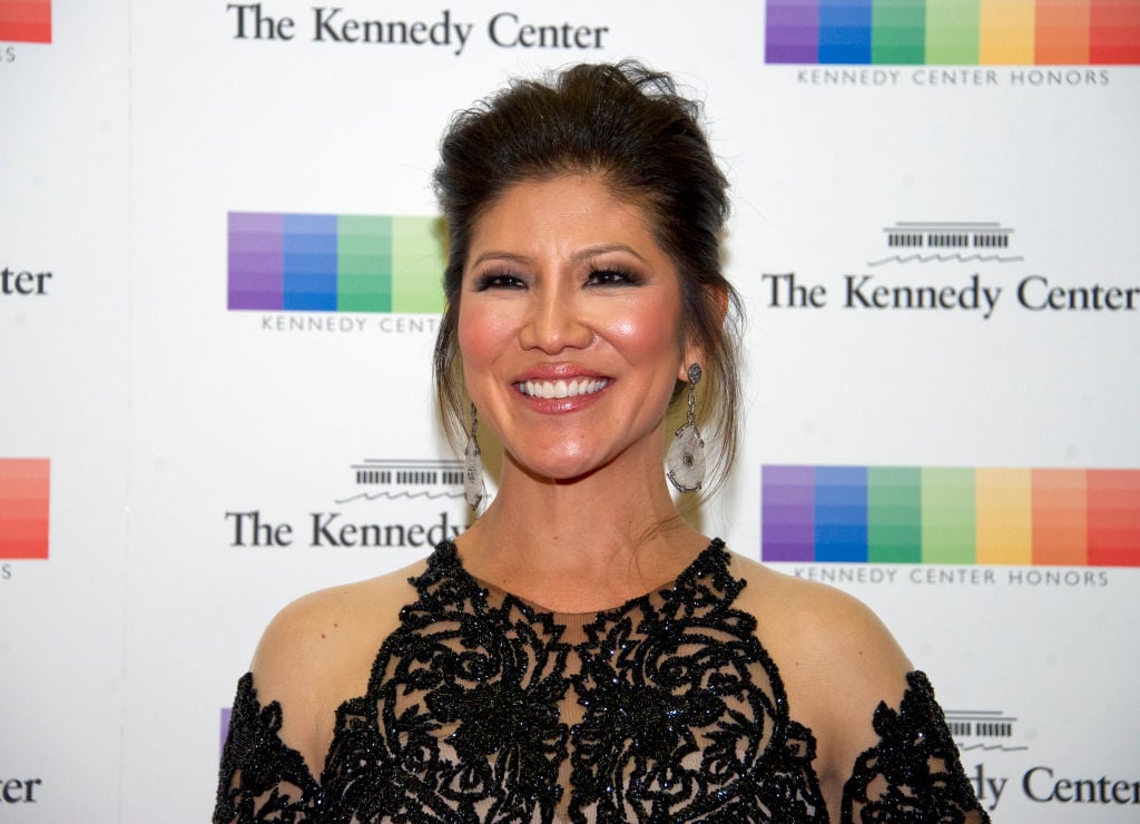 Julie Chen arrives for the formal Artist's Dinner hosted by United States Secretary of State Rex Tillerson in their honor at the US Department of State on December 2, 2017 in Washington, D.C.