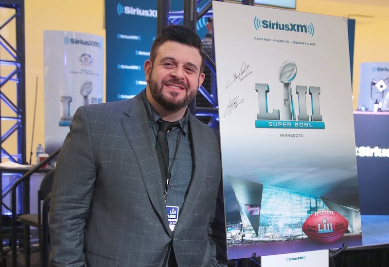 BLOOMINGTON, MN - FEBRUARY 01: Television personality Adam Richman attends SiriusXM at Super Bowl LII Radio Row at the Mall of America on February 1, 2018 in Bloomington, Minnesota. (Photo by Cindy Ord/Getty Images for SiriusXM) BLOOMINGTON, MN - FEBRUARY 01: Television personality Adam Richman attends SiriusXM at Super Bowl LII Radio Row at the Mall of America on February 1, 2018 in Bloomington, Minnesota. (Photo by Cindy Ord/Getty Images for SiriusXM)
